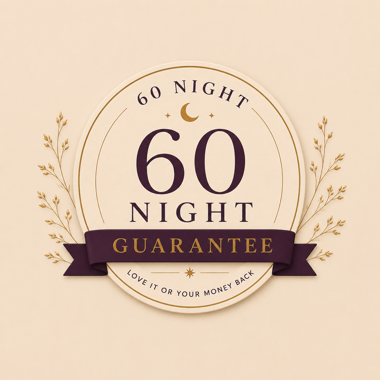 🛡️ 60-Night Sleep-Through Guarantee